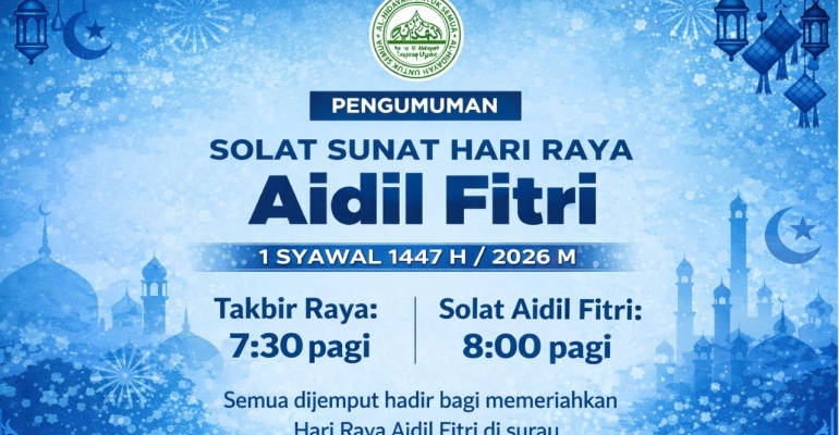 Ketetapan Pelaksanaan Solat Sunat Eidulfitri Oleh JAIS
